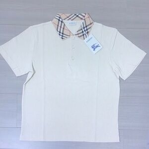 Burberry Plaid Collar POLO Shirt Sleeve Size XL
